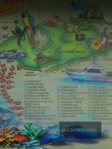 mapa de inmersiones Stuart Coves