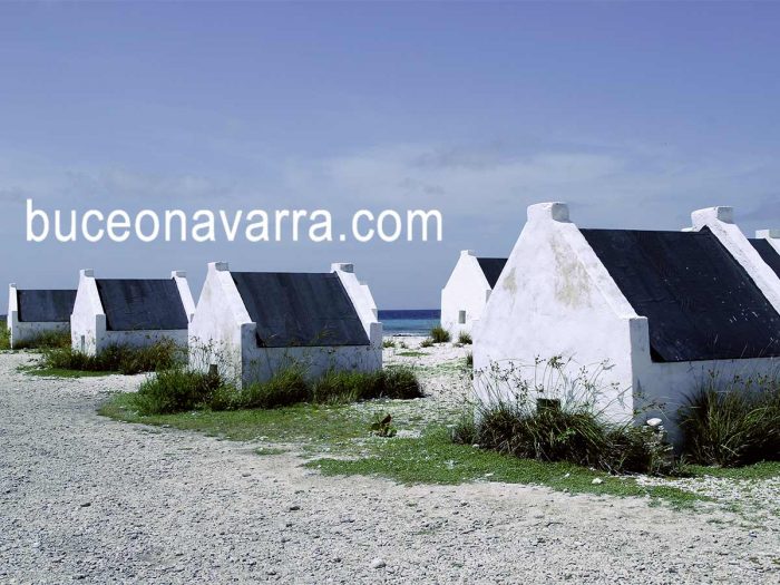 casetas de los esclavos en Bonaire