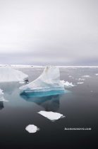 iceberg con forma de bota
