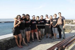 grupo de buceadores de Buceo Navarra