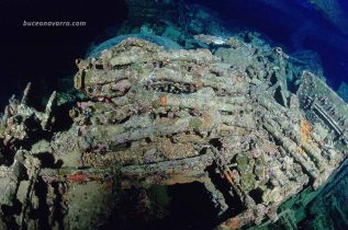 vagoneta del pecio Thistlegorm