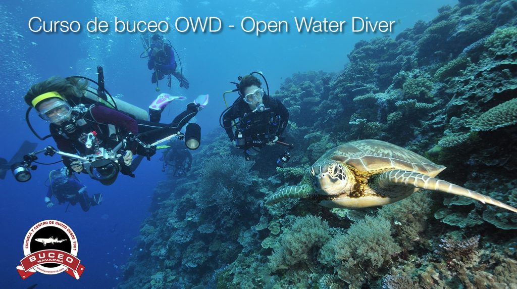 Curso de buceo OWD Open Water Diver