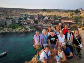 visitando Popeye en Malta