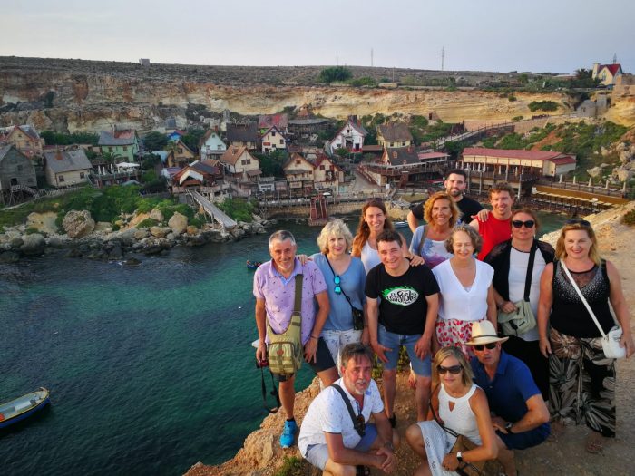 visitando Popeye en Malta